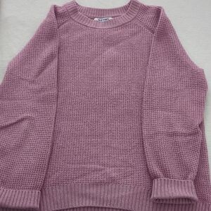 Old Navy Women's Mauve Crew Neck Sweater